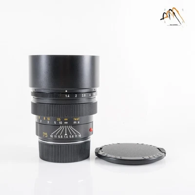 Lente LEITZ Leica Summilux-M 75 mm/F1,4 Ver.II año 1982 Canadá #23655 Foto 1 de 4