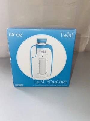 Kiinde Twist Pouch Direct-Pump Direct-Feed Breast Milk Storage Bags, 6 oz 40-Ct - Image 1 of 4