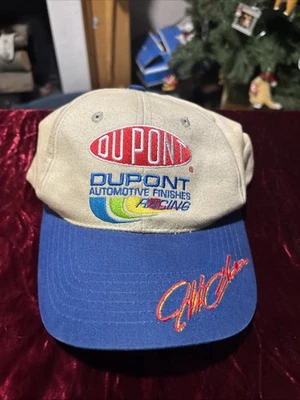 De colección NASCAR Jeff Gordon DuPont Acabados Automotrices Carreras Snapback Sombrero Foto 1 de 4