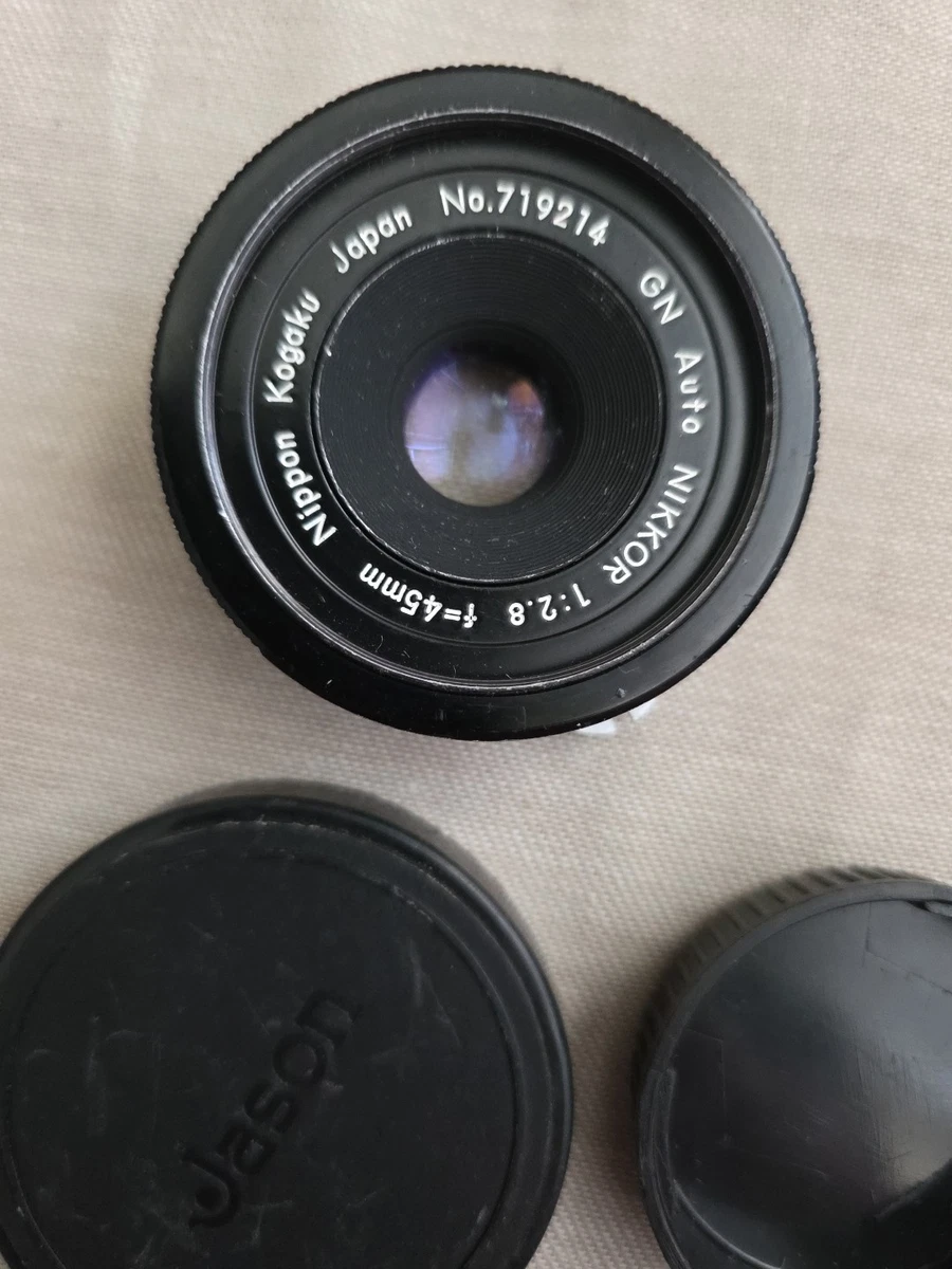 Nikon NIKKOR f/2.8 Camera Lenses 45mm Focal for sale | eBay