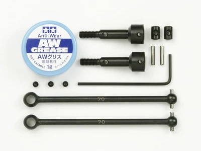 Tamiya 53791 DF-02 Assembly Universal Shaft, (DF01/DF02/DF03/TT02B/*DT03/*DT04) - Image 1 of 3