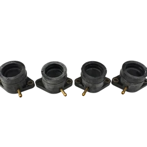 Kit 4 Intake Manifolds Engine Hoses For YAMAHA FZ / FZR 400 1984-1988 - Picture 1 of 8