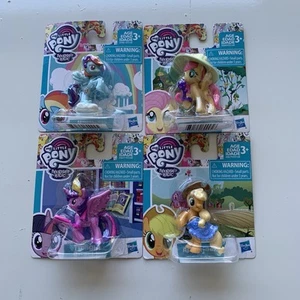 Lot Of 4 NEW MY LITTLE PONY FRIENDSHIP IS MAGIC MINI PONY HASBRO - Picture 1 of 8