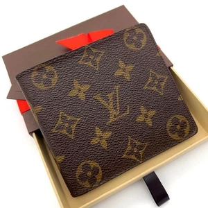 Condition Louis Vuitton Monogram Folded Wallet Slim No Initials Unisex From - Picture 1 of 9