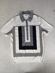 REISS Heavyweight Summer Polo Shirt Size Small  - Picture 1 of 15