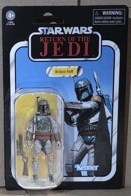 Star Wars Vintage 3.75" Return of the Jedi Boba Fett Hasbro VC186 - Image 1 of 2