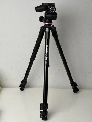Manfrotto 290 Xtra Tripod W/ 3-Way Pan & Tilt Head MH804-3WUS - Image 1 of 4