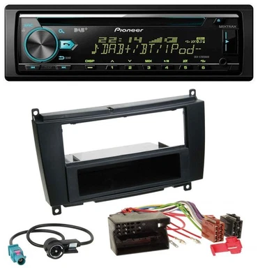 Pioneer DAB MP3 CD USB Bluetooth Autoradio für Mercedes CLK W209 ab 06 Coupe 04- - Bild 1 von 4