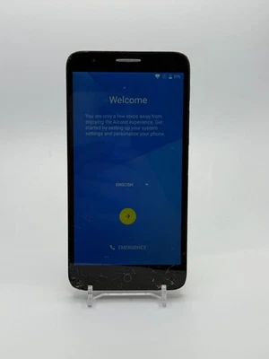 Alcatel Fierce 4 - Gris - Smartphone - Tal cual para salvamento/Piezas/Desmontaje Foto 1 de 4