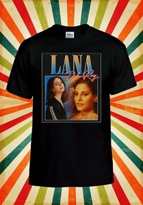 Lana Del Rey Pop Singer Funny Cool Men Women Vest Tank Top Unisex T Shirt 2411 - Picture 1 of 10