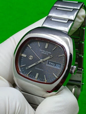 vintage Favre Leuba Duomatic watch Automat Day / Date Indicator - Image 1 of 4