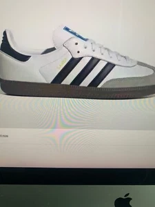  adidas Samba OG Low White Black Gum size 6 1/2 but first like a 7 - Picture 1 of 5
