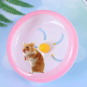 Ruota per esercizi criceti super silenziosa ruota da corsa silenziosa per piccoli animali domestici - Foto 1 di 12
