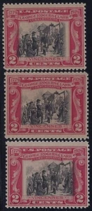 651 - Nice Vignette Shift Error / EFO Group Well Into Frame Mint NH - Picture 1 of 1