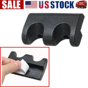 2 Holes Cue Holder, Rubber Portable Pool Stick Holder For Billiard, Black HOT - Picture 1 of 6