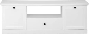 trendteam Lowboard Schrank TV-Board weiß - Wohnzimmer - Landhaus - 139 x 49 x 41 - Bild 1 von 6
