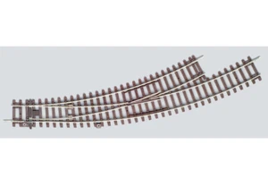 PIKO 55222 HO Scale Left Curved Switch BWL R2/R3 - Picture 1 of 1
