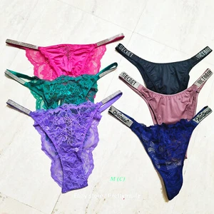 LOTE DE 6 M Pantias Pierna Alta Estrás Estrás Muy Sexy Brillo BRASILEÑO - Imagen 1 de 22