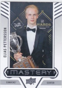 19/20 UD..ELIAS PETTERSSON..MASTERY ACHIEVEMENTS..CARD # M-A..CANUCKS - Picture 1 of 1