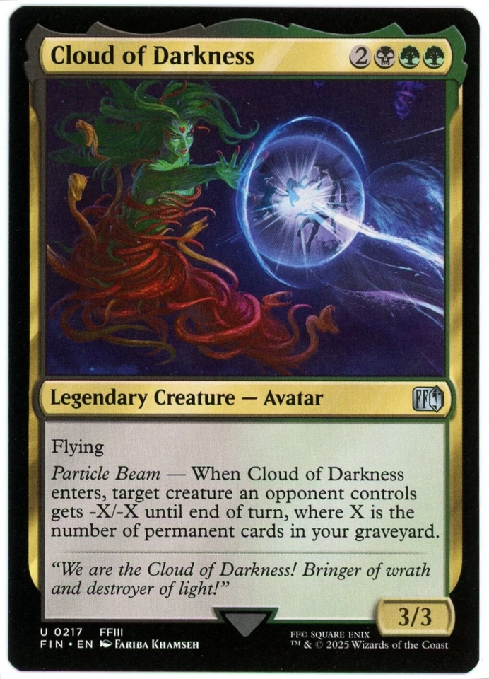 Cloud of Darkness  - 0217 - Final Fantasy - MTG - NM/M - Image 1 of 1