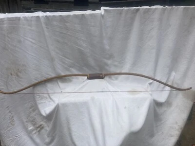 Высокопроизводительный рекурсивный лук ручной работы Sinew Backed Osage оранжевый 48 фунтов 28 дюймов - Изображение 1 из 4