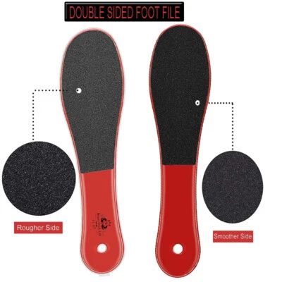Professional Callus Foot File Rasp Hard Dead Skin Remover Double Sided Pedicure - Image 1 of 4