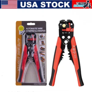 MultiPurpose Electrical Wire Stripping Tool 8", Crimper Pliers Insulated Cutter - Picture 1 of 10