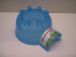 Kaytee MINI IGLOO Hideaway BLUE House HUT Hideout Hamster Gerbil Small Animal - Picture 1 of 1