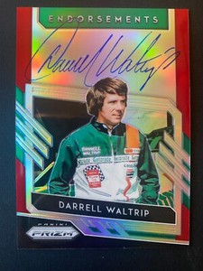 2019 NASCAR Prizm Darrell Waltrip Autograph Ser. #'d /50 *MINT* ENDORSEMENTS