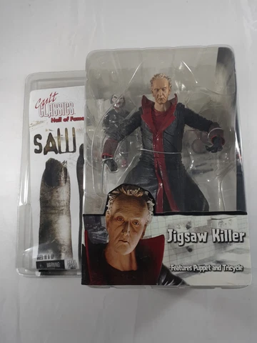 NECA Reel Toys Cult Classics Series 5 Saw Jigsaw Killer Action Figure New Sealed Cover