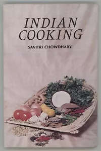 INDIAN COOKING Cookbook Chowdhary Savitri Curry - Picture 1 of 2