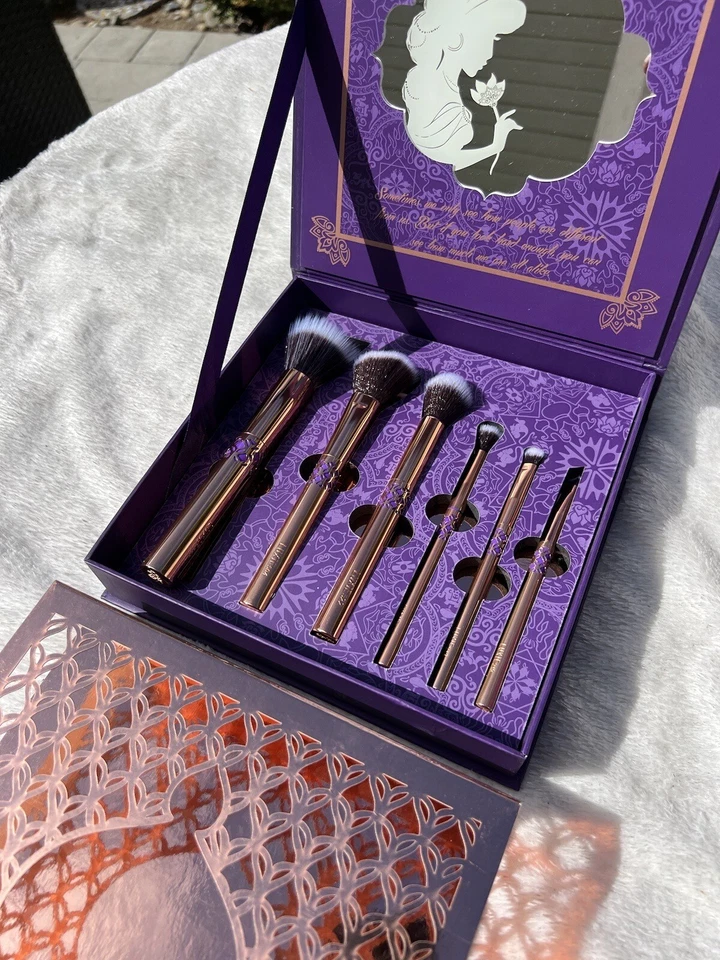 Luxie Brushes X Disney Princess Jasmine 6 Piece Brush Set New In Box Sold Out - Image 1 of 4