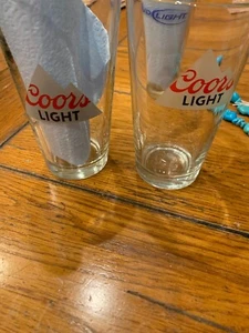 Coors Light Glasses One With Coyote - Picture 1 of 4