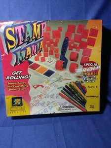 4 rollos de estampación Stampmania AMAV vintage para niños nuevos sellados - Imagen 1 de 3