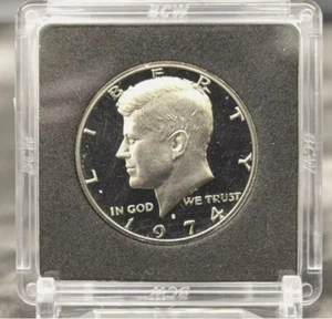 Cápsula de almacenamiento a presión portamonedas 5 BCW 2x2 para estuche de medio dólar 30,6 mm - Imagen 1 de 2