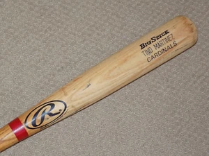 Tino Martinez Game Used Bat 2002 St. Louis Cardinals New York Yankees PSA GU 9 - Picture 1 of 8