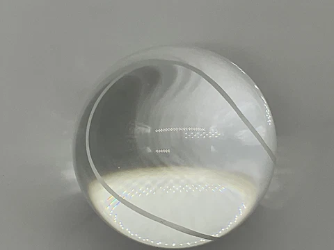 Crystal Tennis Glass Paperweight Cover