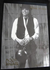 Michael Jackson Notebook MOONWALKER Memo Notepad OFFICIAL JAPAN 1988 - Picture 1 of 6