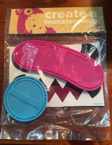 New CREATE A MONSTERPIECE Shirt Clip-Ons Wendy's Kids Meal Toy - Picture 1 of 4