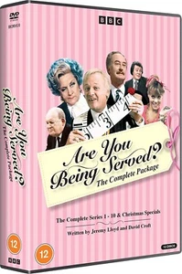 ARE YOU BEING SERVED? The Complete Series 1-10 + Christmas Specials DVD Region 4 - Afbeelding 1 van 1
