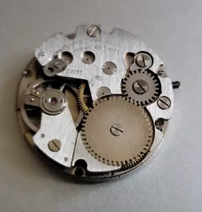 MOVIMIENTO Reloj Manual American Time Company 1j con Esfera Piezas/Restaurar Suizo - Imagen 1 de 4