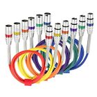  6 Pack 6.6ft Multi-Color XLR Microphone Cables, 3-Pin Balanced XLR 6.6 feet