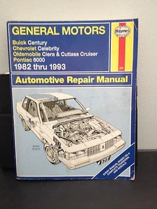 Haynes auto repair manual Gm 1982 1993 buick chevy oldsmobile pontiac - Picture 1 of 2