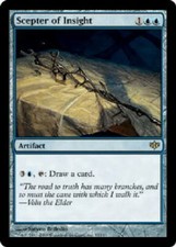 SCEPTER OF INSIGHT FOIL Conflux MTG Magic the Gathering Cards DJMagic