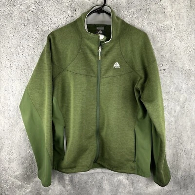 Chaqueta para mujer Nike ACG ajuste térmico cremallera mezcla de lana chaqueta gofre cremallera completa talla XL Foto 1 de 4