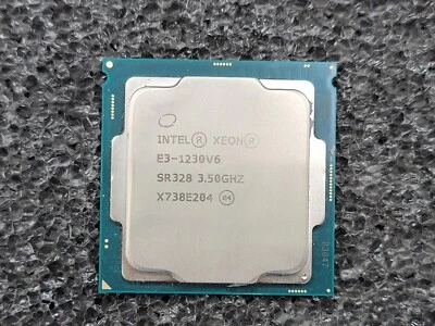 INTEL XEON E3-1230V6 SR328 QUAD CORE PROCESSOR 3.50GHZ - Image 1 of 3