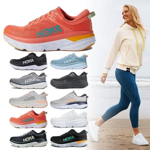 Hoka One One Bondi 7 Women's Athletic Running Shoes Sports Gym Walking Sneaker