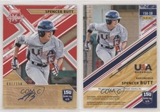2019 Elite Extra Edition 15U National Team Signatures Red /150 Spencer Butt Auto