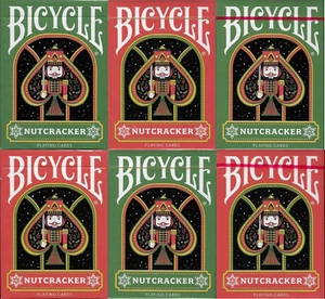 Bicycle Nutcracker Playing Cards 6 Deck Set – 3 Limited Editions - SEALED - Picture 1 of 7