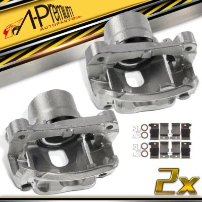2x Pinza de freno A-Premium con soporte delantero L y R para Toyota Tacoma 1995-2004 tracción trasera Foto 1 de 4